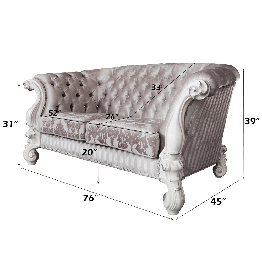 Versailles Loveseat w/5 Pillows