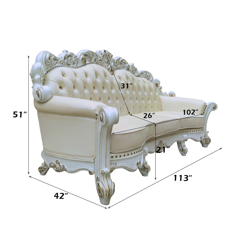 Vendome Oversized Sofa w/6 Pillows