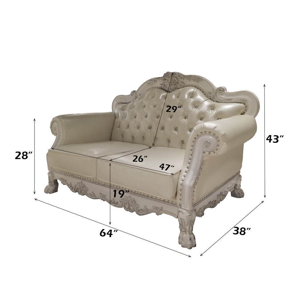 Dresden Loveseat w/3 Pillows
