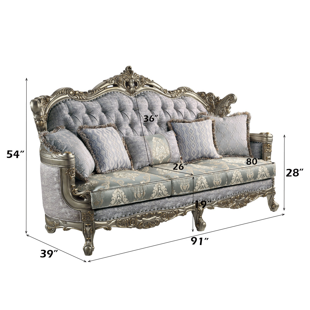 Miliani Sofa w/5 Pillows