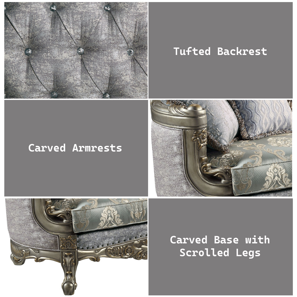 Miliani Sofa w/5 Pillows