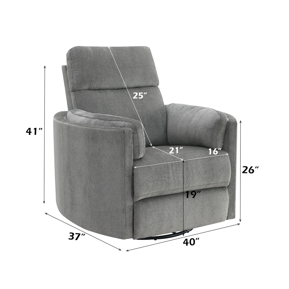 Sagen Glider Recliner w/Swivel