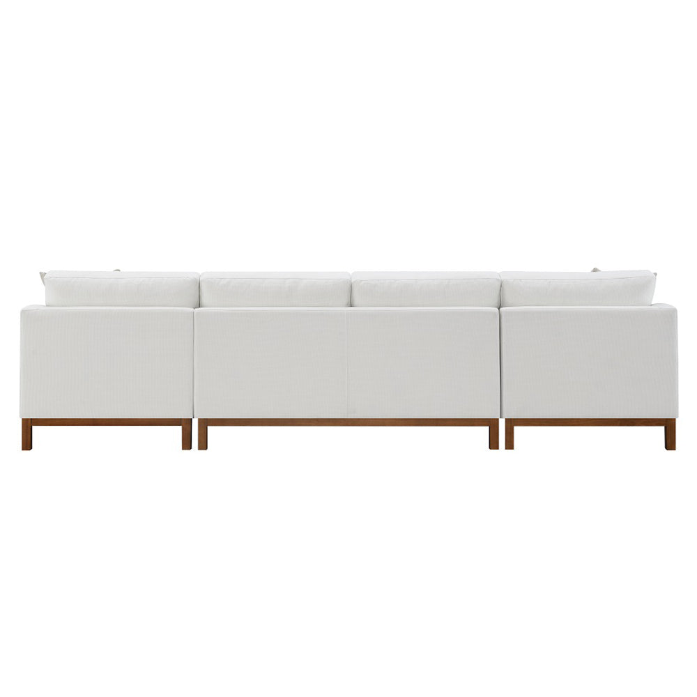Valiant Sectional Sofa w/4 Pillows