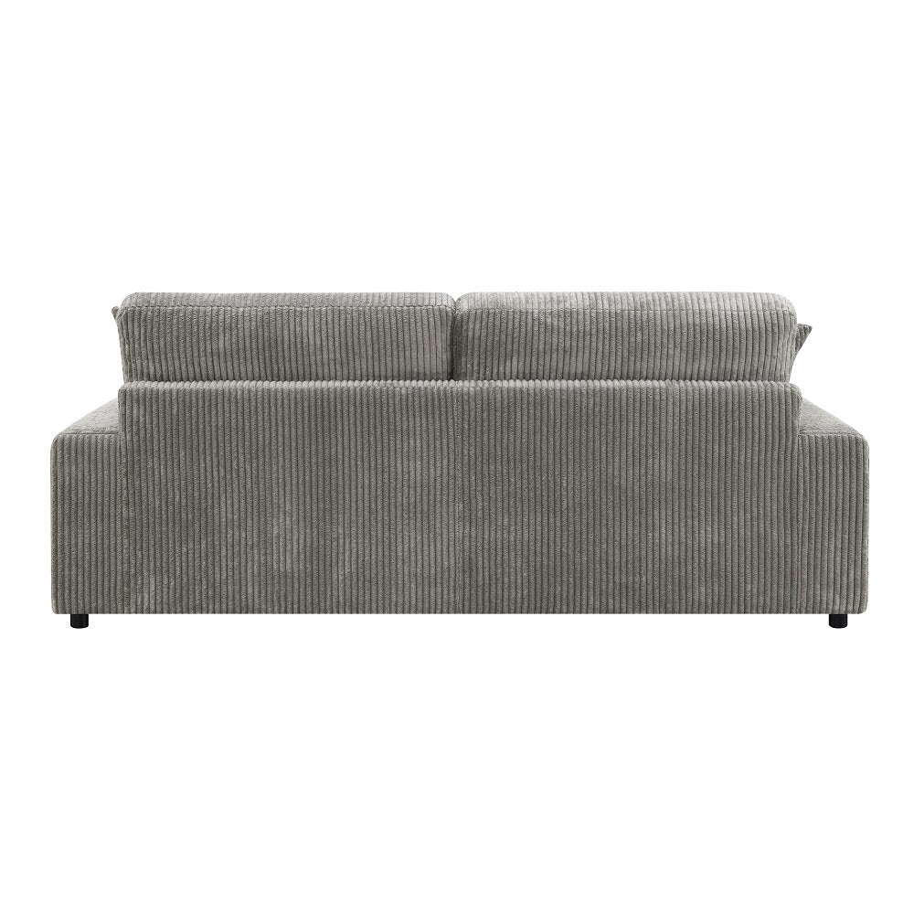 Tavia Reversible Sectional Sofa w/6 Pillows