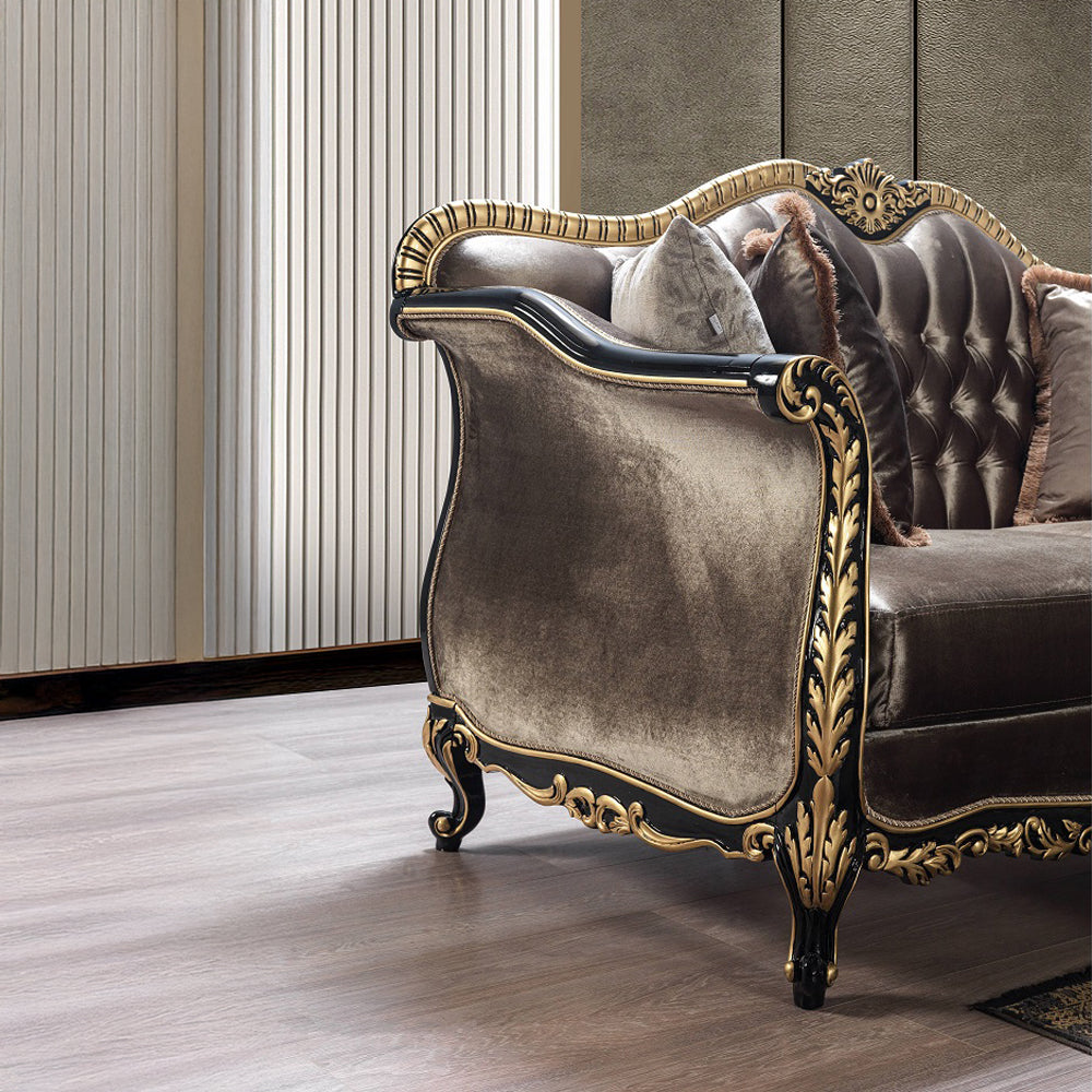 Betria Loveseat w/4 Pillows