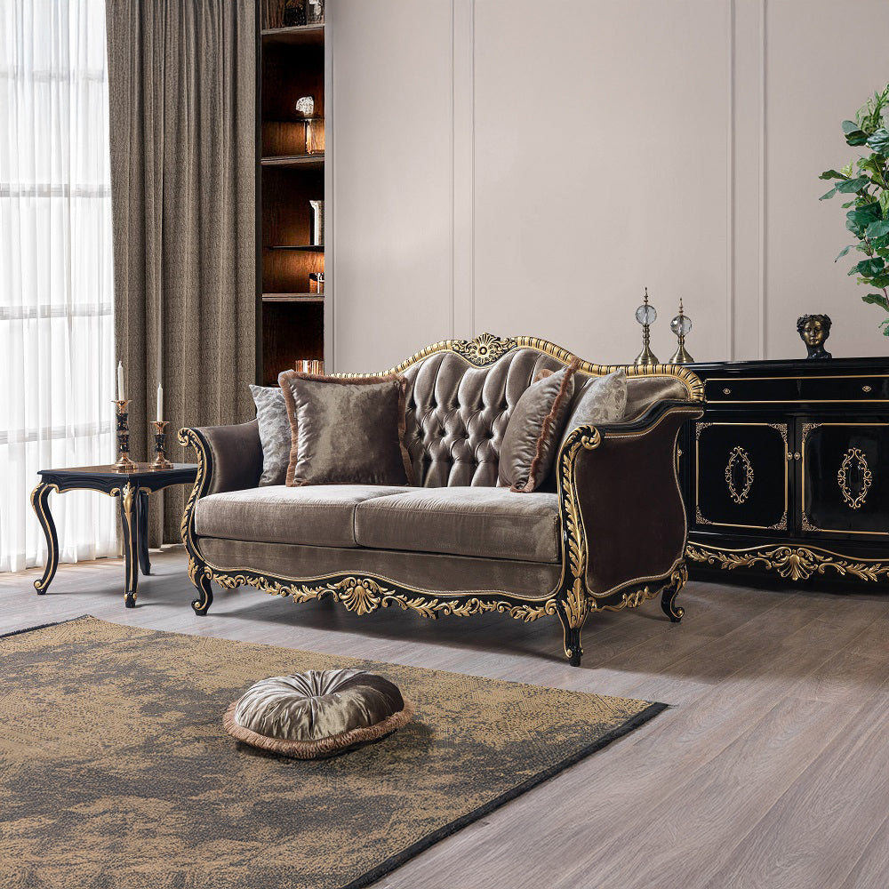 Betria Loveseat w/4 Pillows