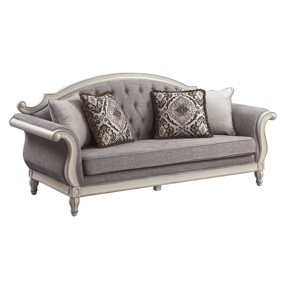Florian Sofa w/4 Pillows