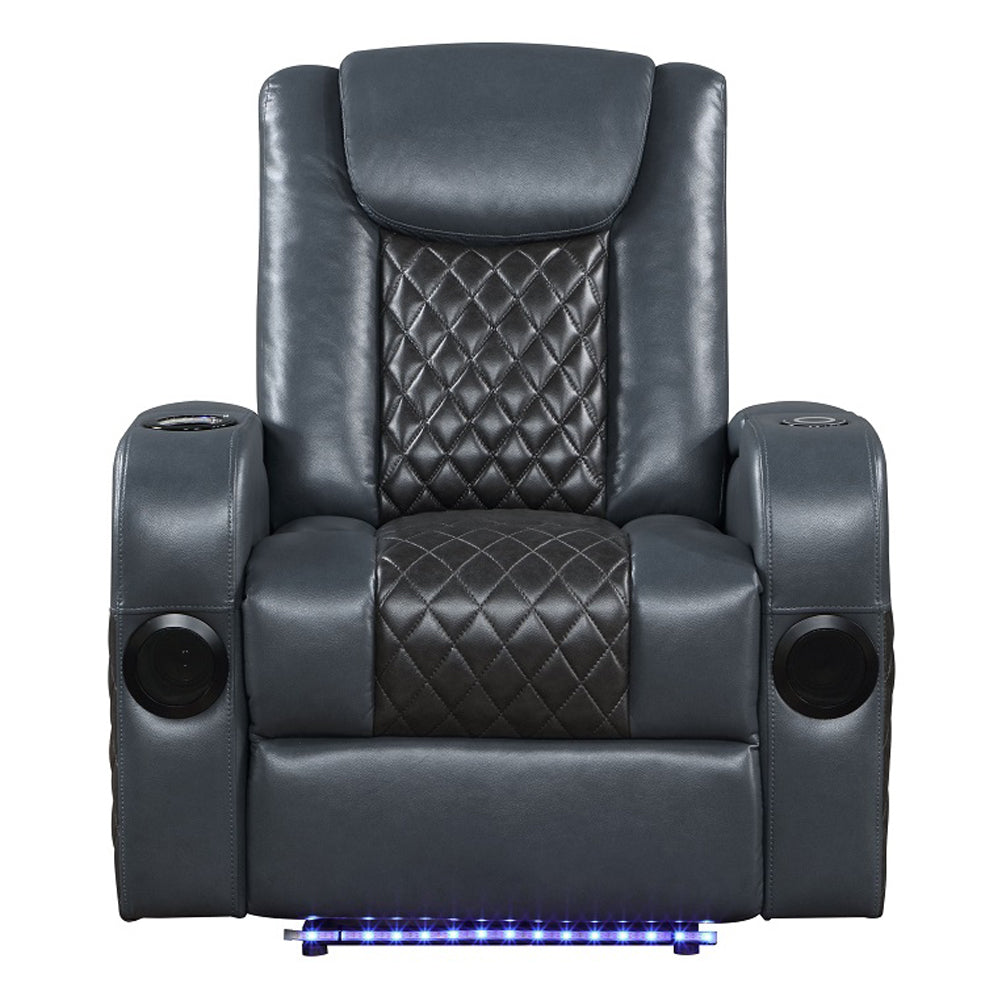 Alair Power Motion Recliner w/Bluetooth Speaker & Cooling Cup Holder