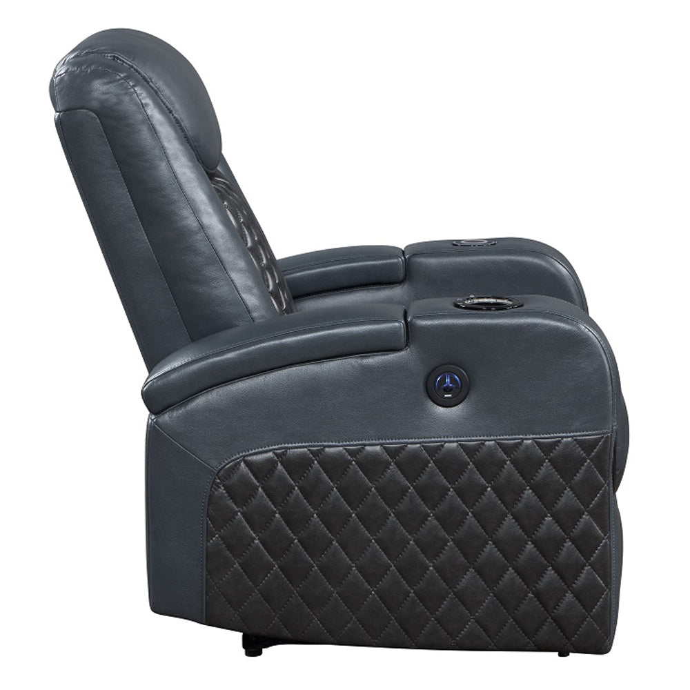 Alair Power Motion Recliner w/Bluetooth Speaker & Cooling Cup Holder