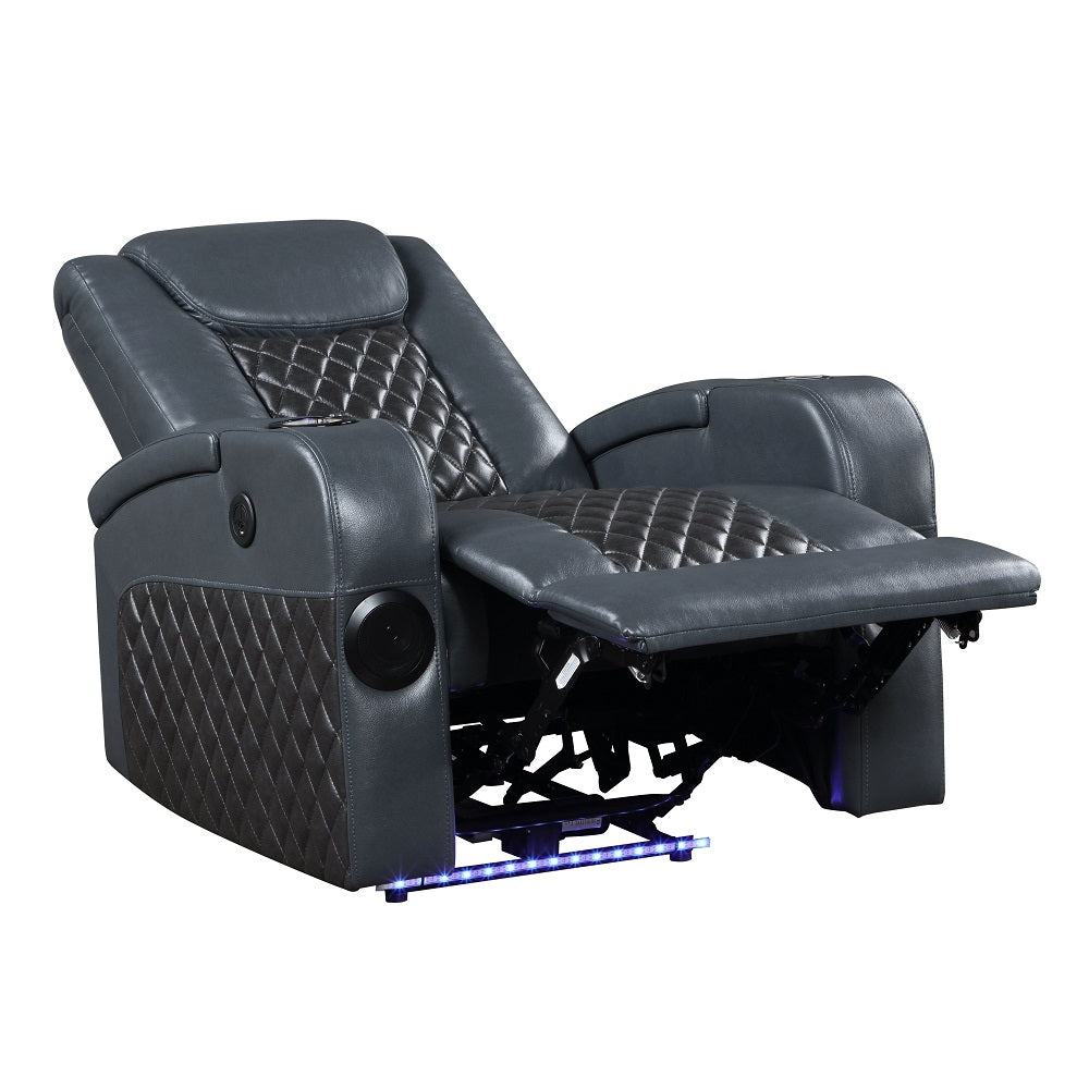 Alair Power Motion Recliner w/Bluetooth Speaker & Cooling Cup Holder