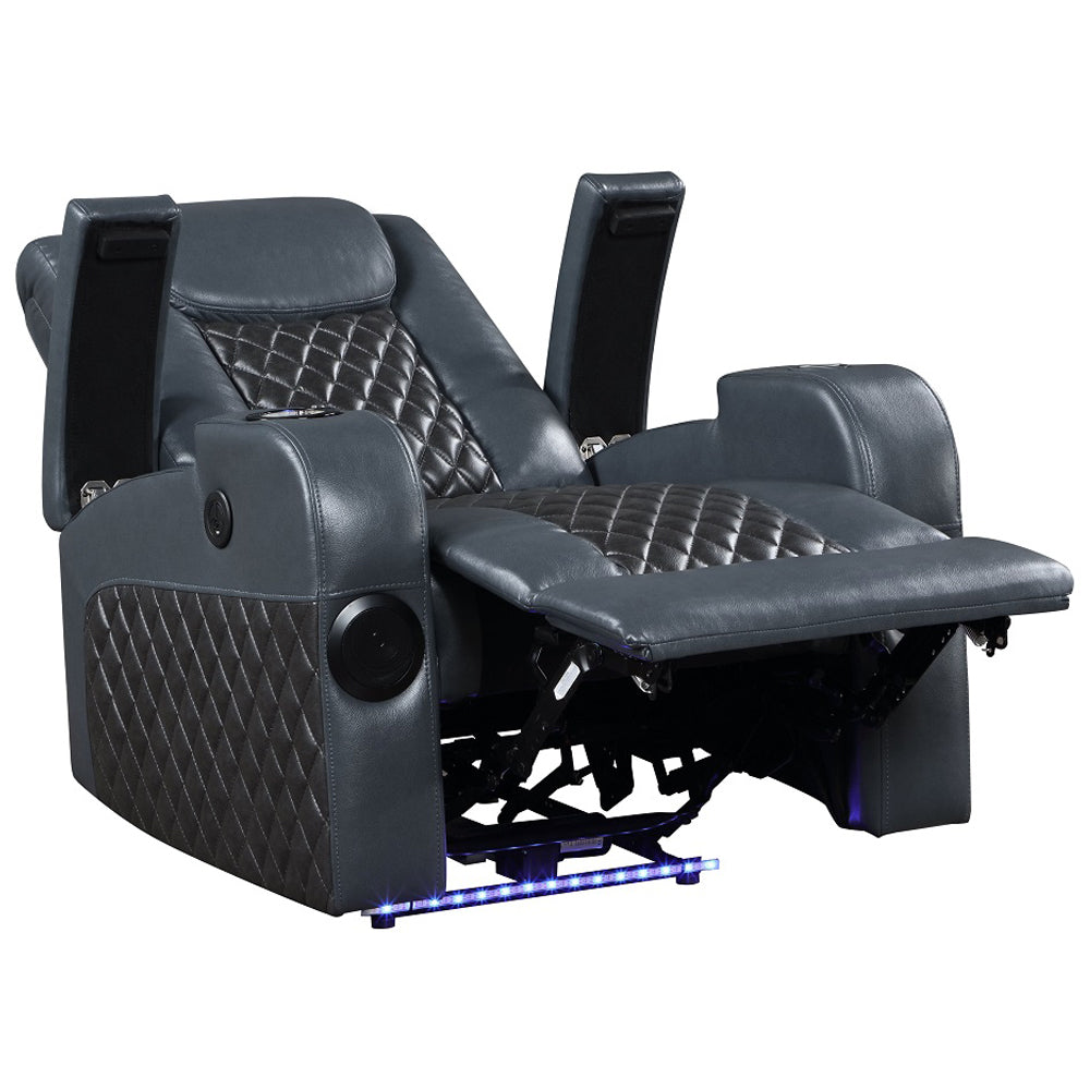 Alair Power Motion Recliner w/Bluetooth Speaker & Cooling Cup Holder