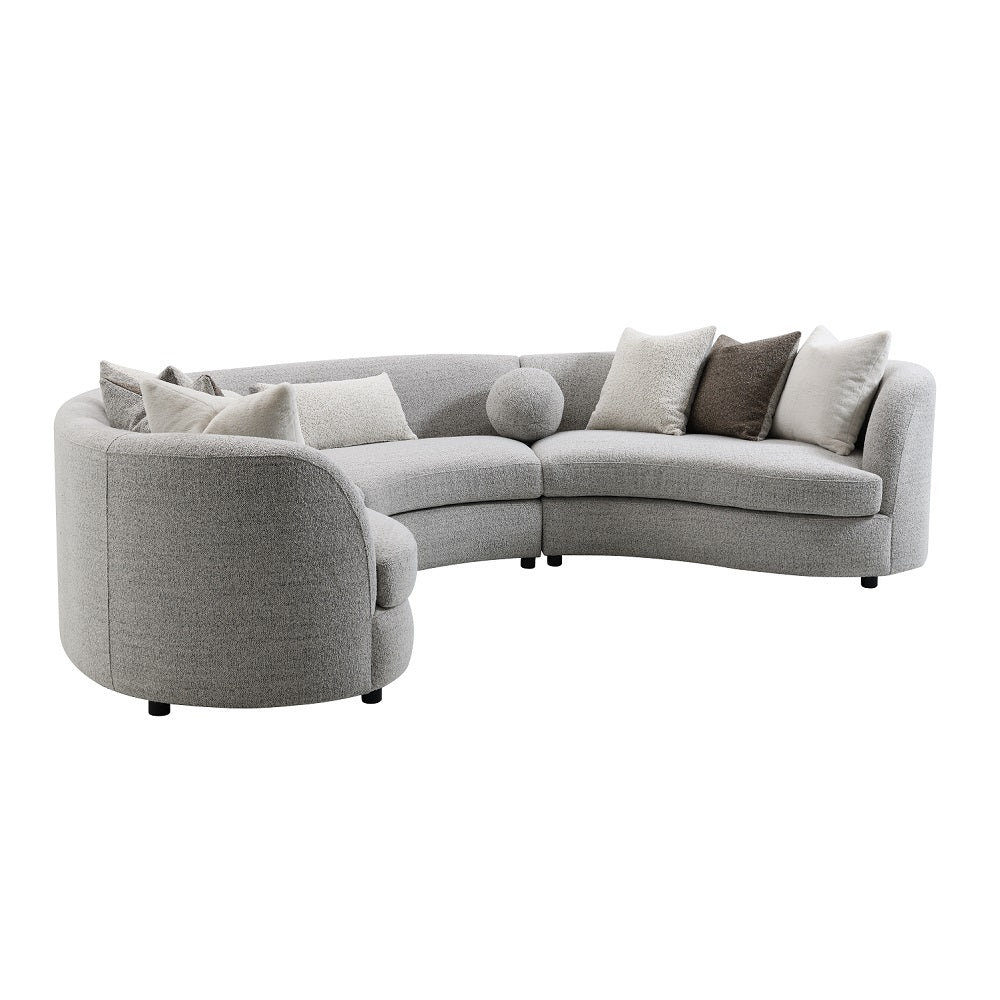 Ivria Sectional Sofa w/9 Pillows