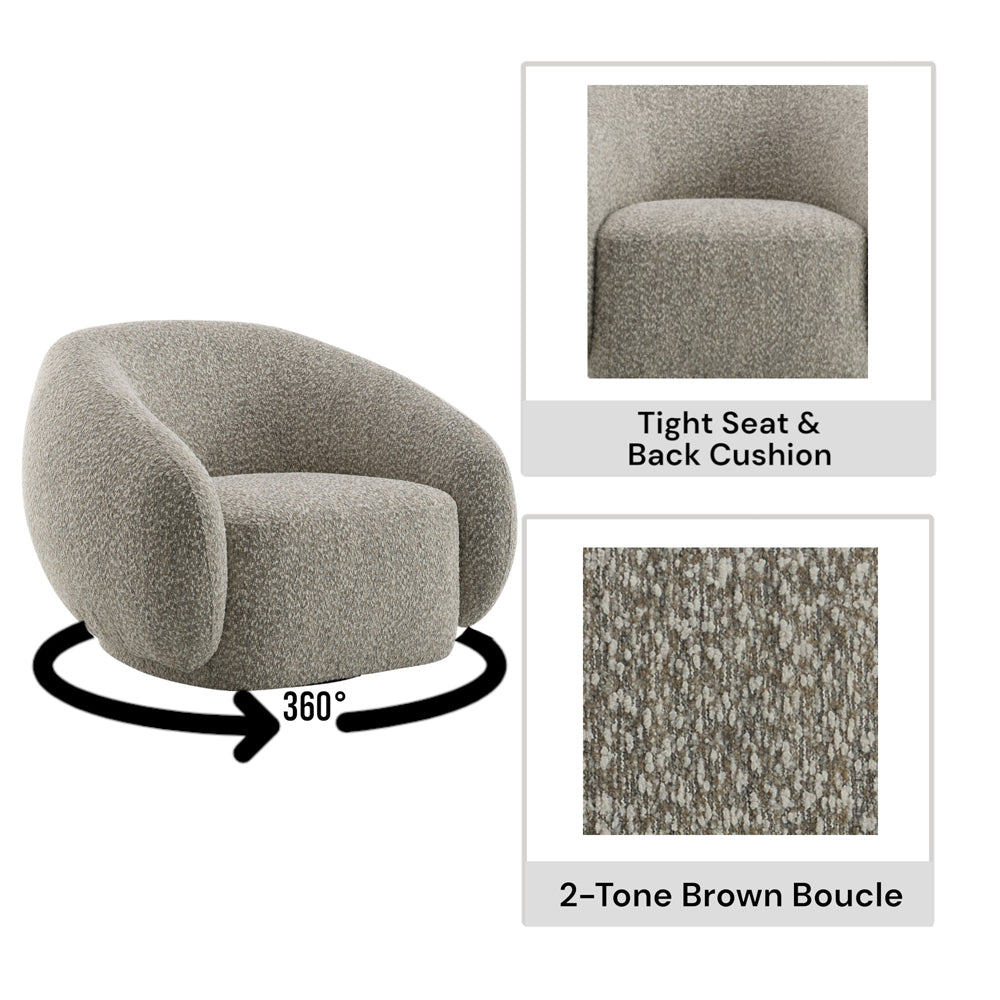 Isabel Accent Chair w/Swivel