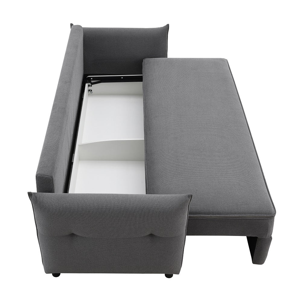 Irina Sofa w/Sleeper, Storage & 4 Pillows (Full)