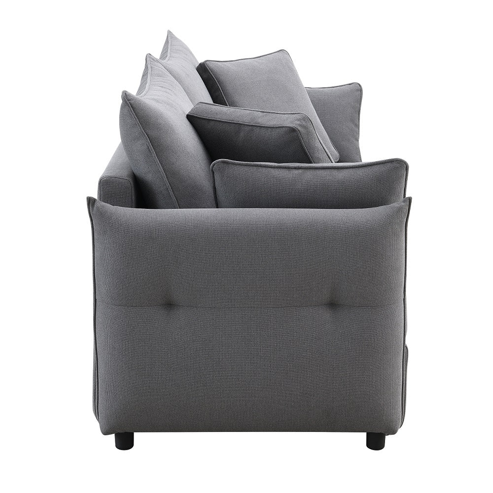 Irina Sofa w/Sleeper, Storage & 4 Pillows (Full)