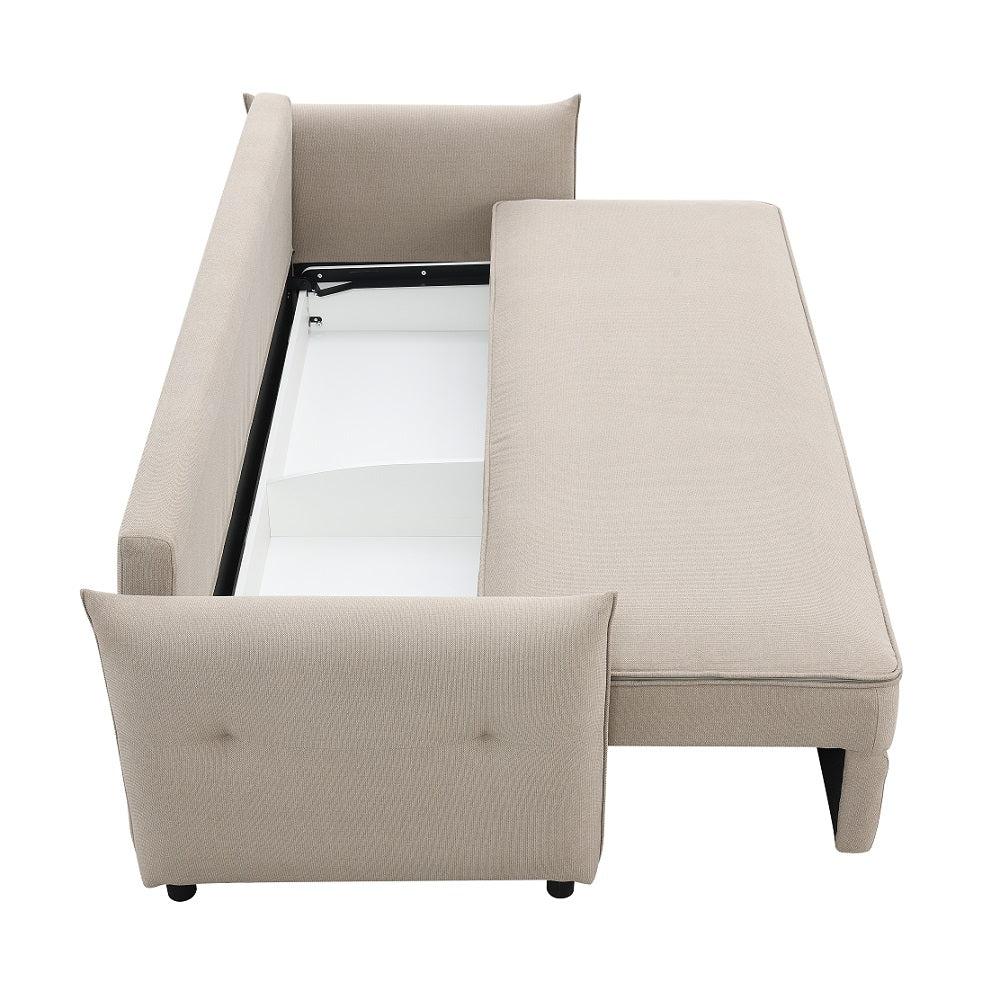 Irina Sofa w/Sleeper, Storage & 4 Pillows (Full)
