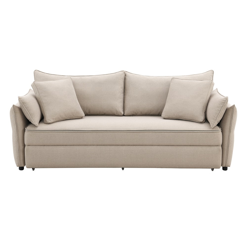 Irina Sofa w/Sleeper, Storage & 4 Pillows (Full)