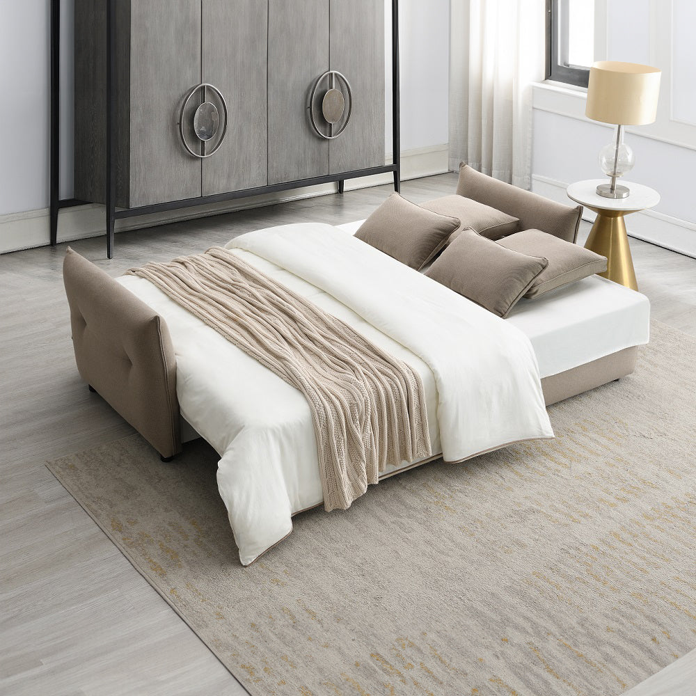 Irina Sofa w/Sleeper, Storage & 4 Pillows (Full)
