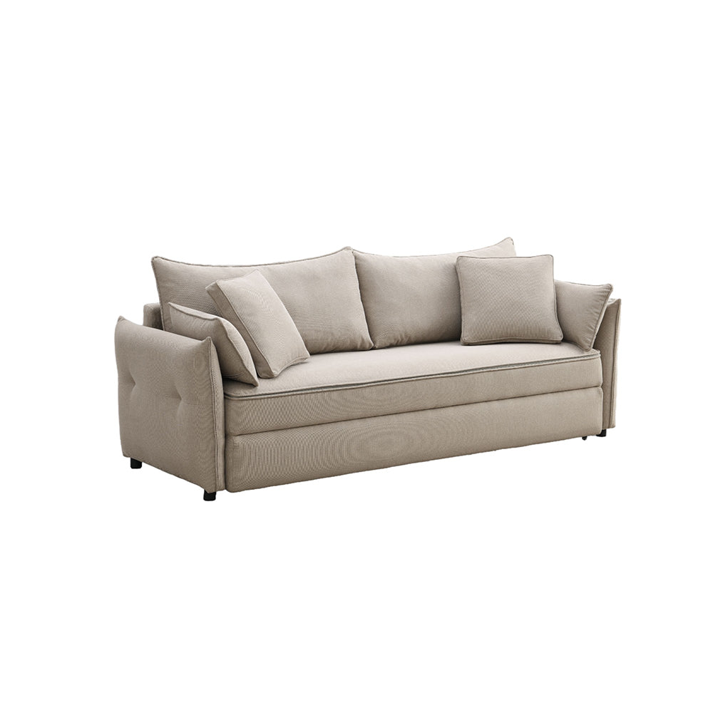 Irina Sofa w/Sleeper, Storage & 4 Pillows (Full)