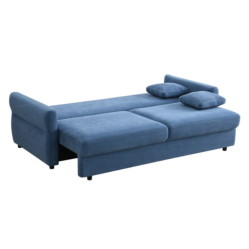 Haran Sofa w/Sleeper, Storage & 2 Pillows (Queen)