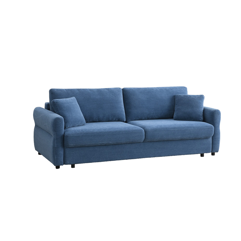 Haran Sofa w/Sleeper, Storage & 2 Pillows (Queen)