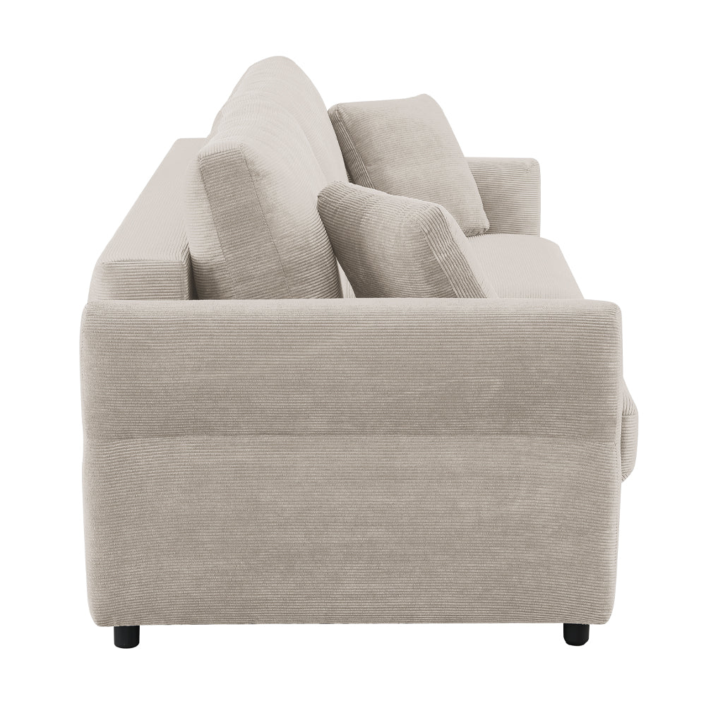 Haran Sofa w/Sleeper, Storage & 2 Pillows (Queen)