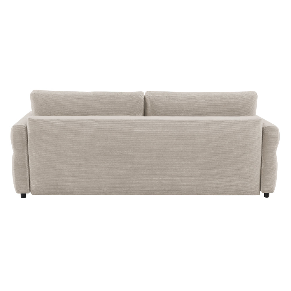 Haran Sofa w/Sleeper, Storage & 2 Pillows (Queen)