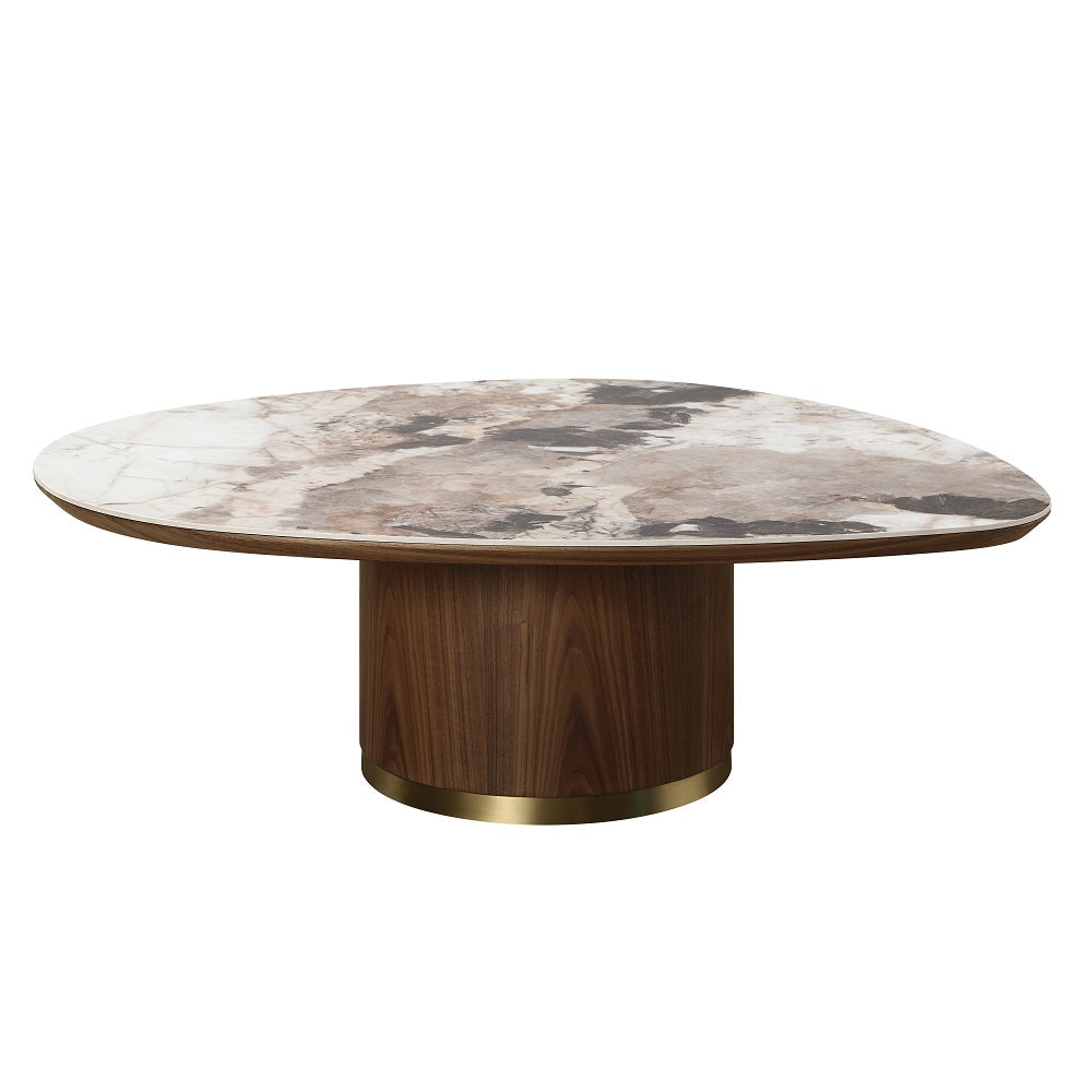 Willene Coffee Table w/Ceramic Top