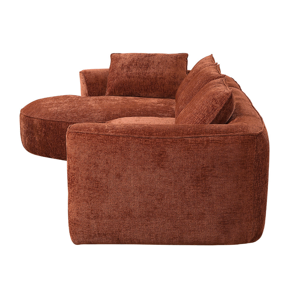 Aceso Sectional Sofa w/4 Pillows
