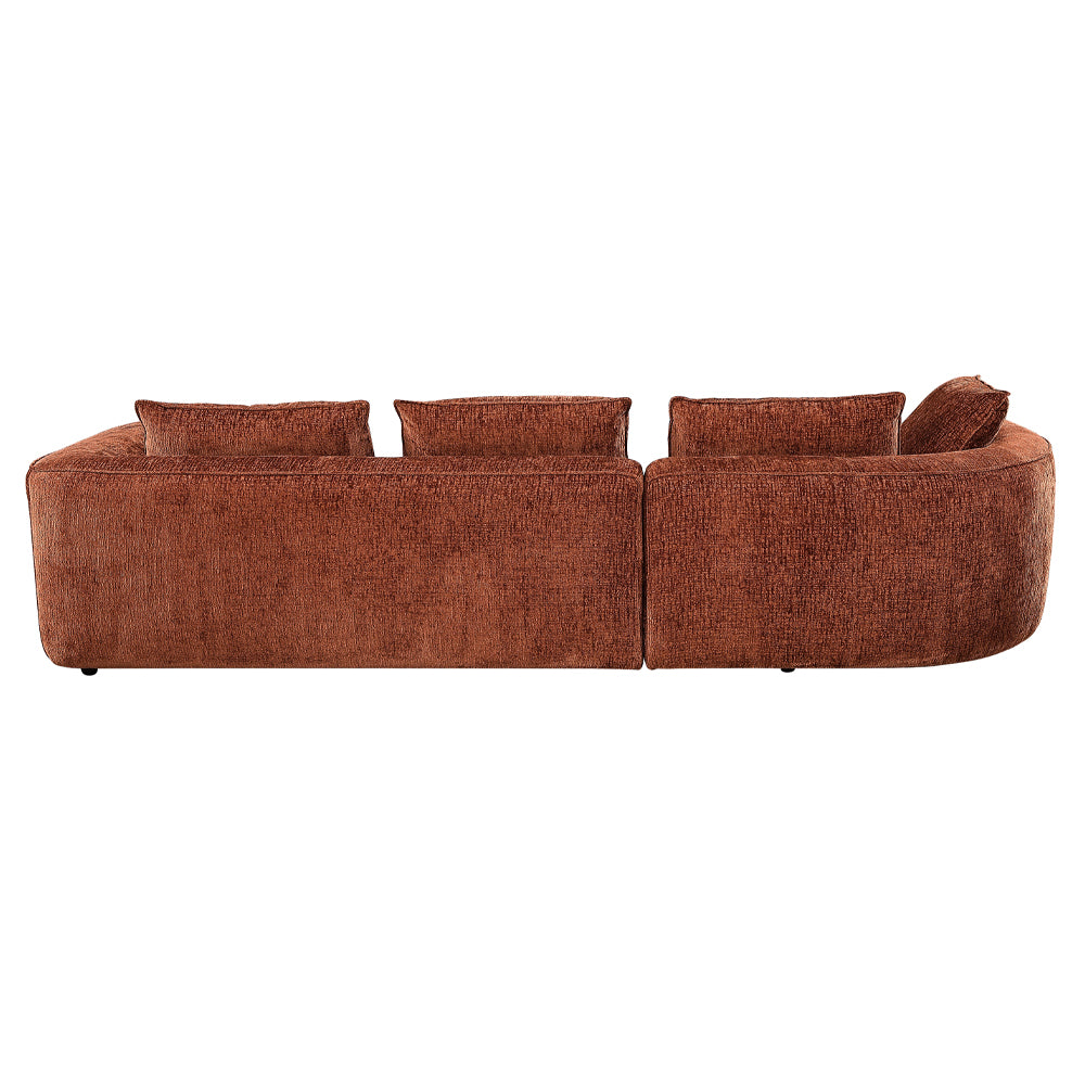 Aceso Sectional Sofa w/4 Pillows