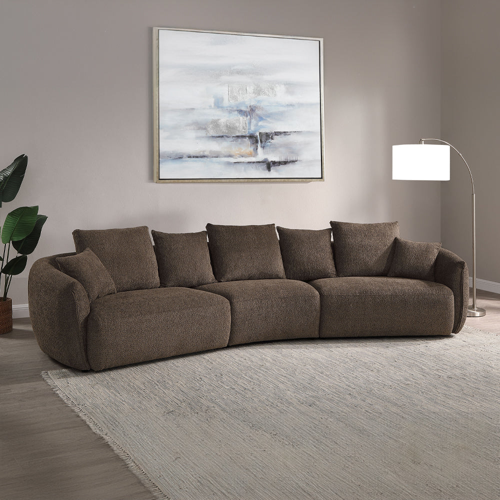 Bash Sofa w/7 Pillows