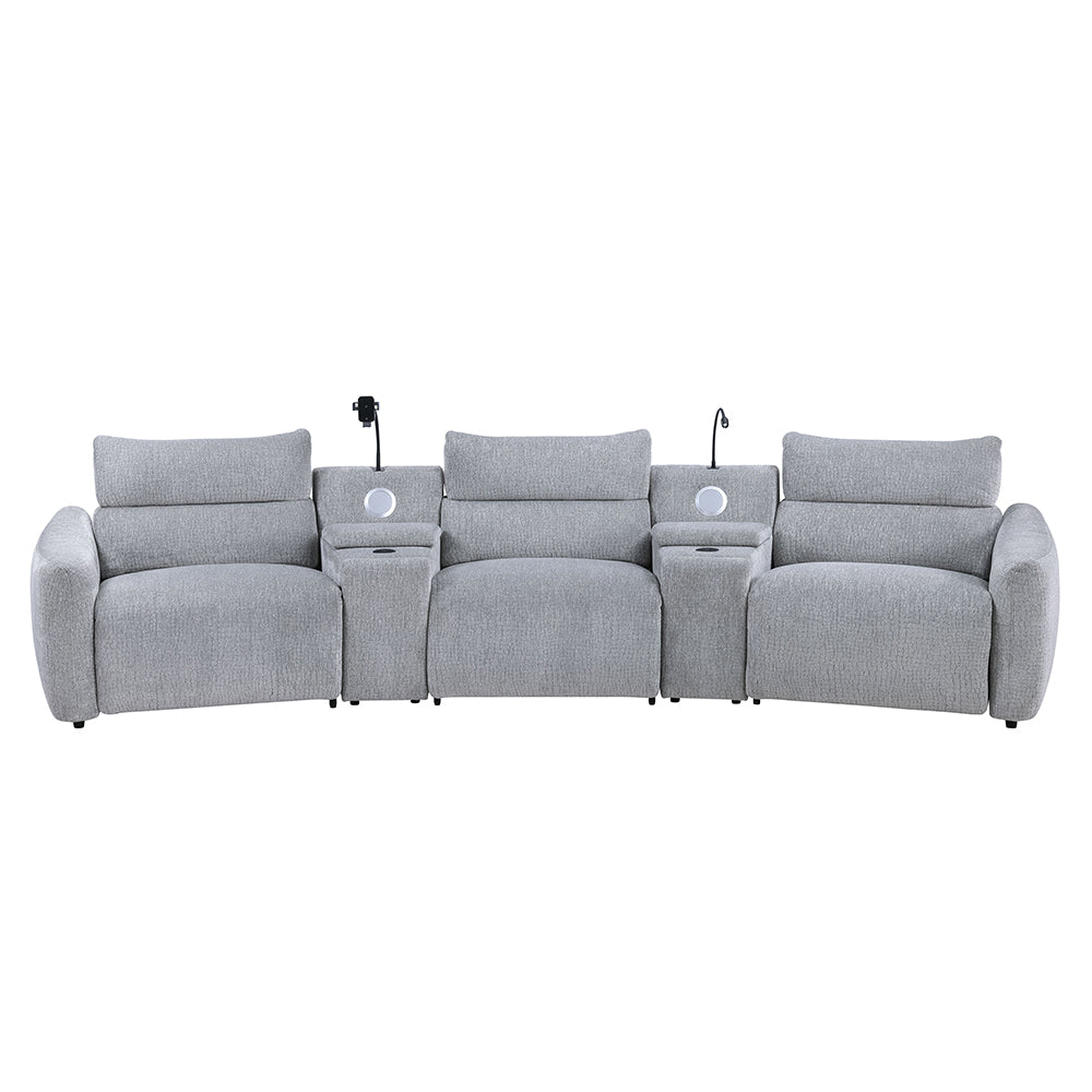 Fullar Modular Power Motion Armless Recliner