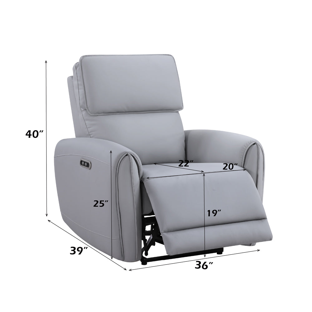 Jeromie Power Motion Recliner  w/USB Port