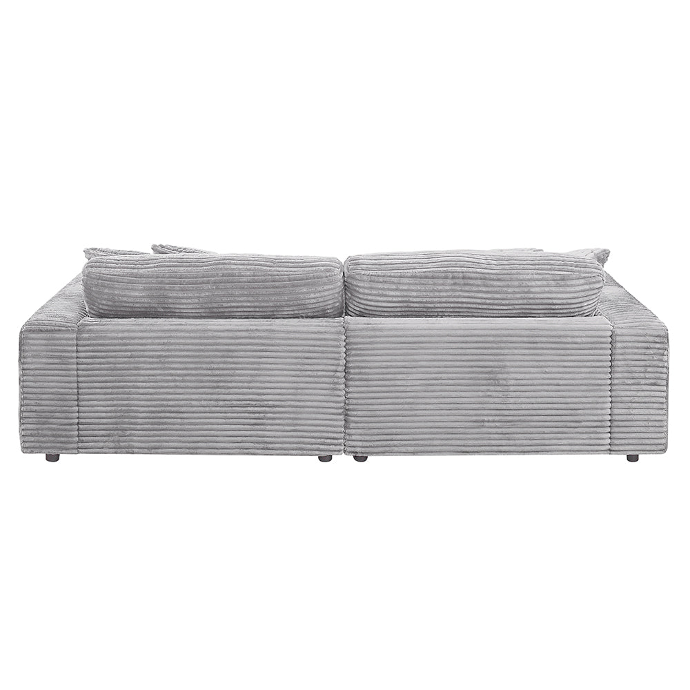 Hilde Sectional Sofa w/4 Pillows