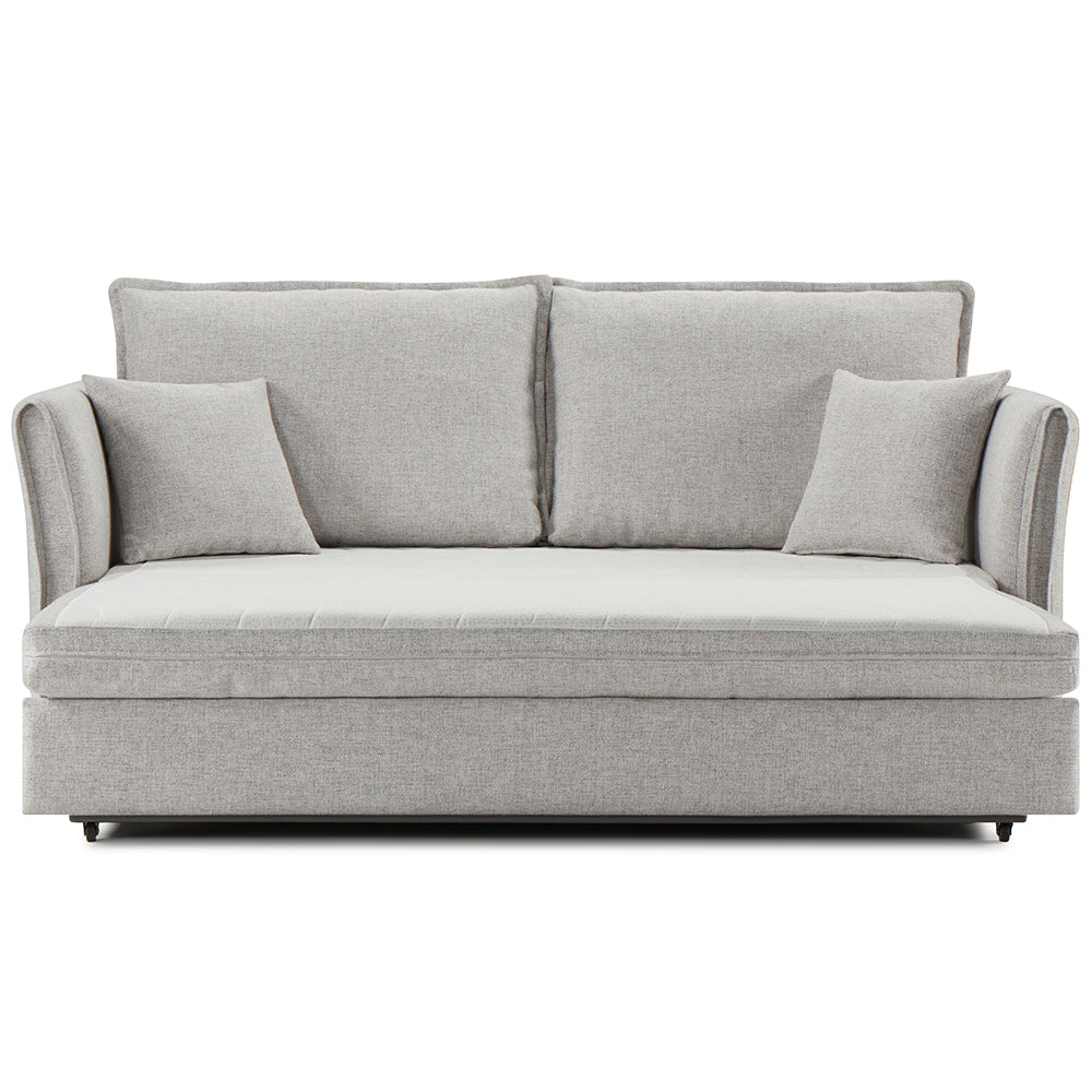Oran Sofa w/Sleeper, Storage & 2 Pillows (Queen)