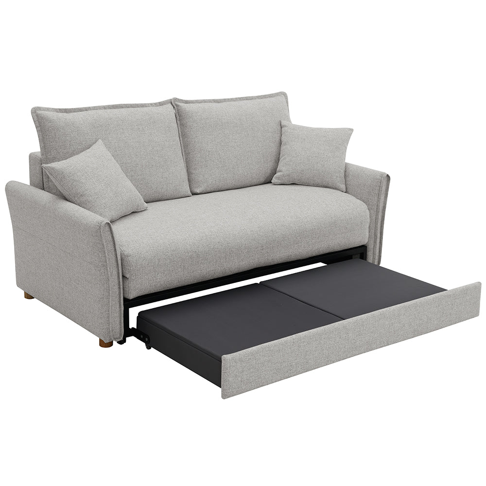 Oran Sofa w/Sleeper, Storage & 2 Pillows (Queen)