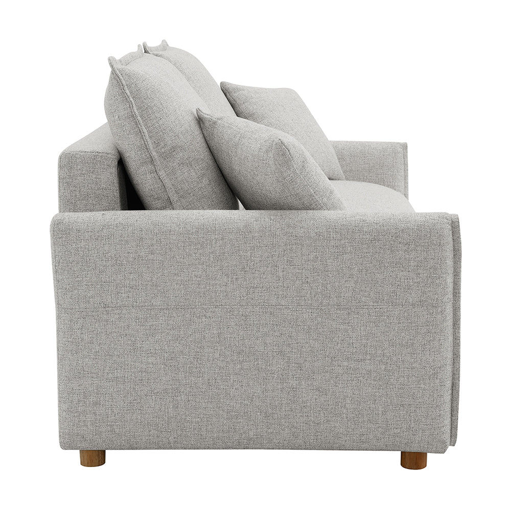 Oran Sofa w/Sleeper, Storage & 2 Pillows (Queen)