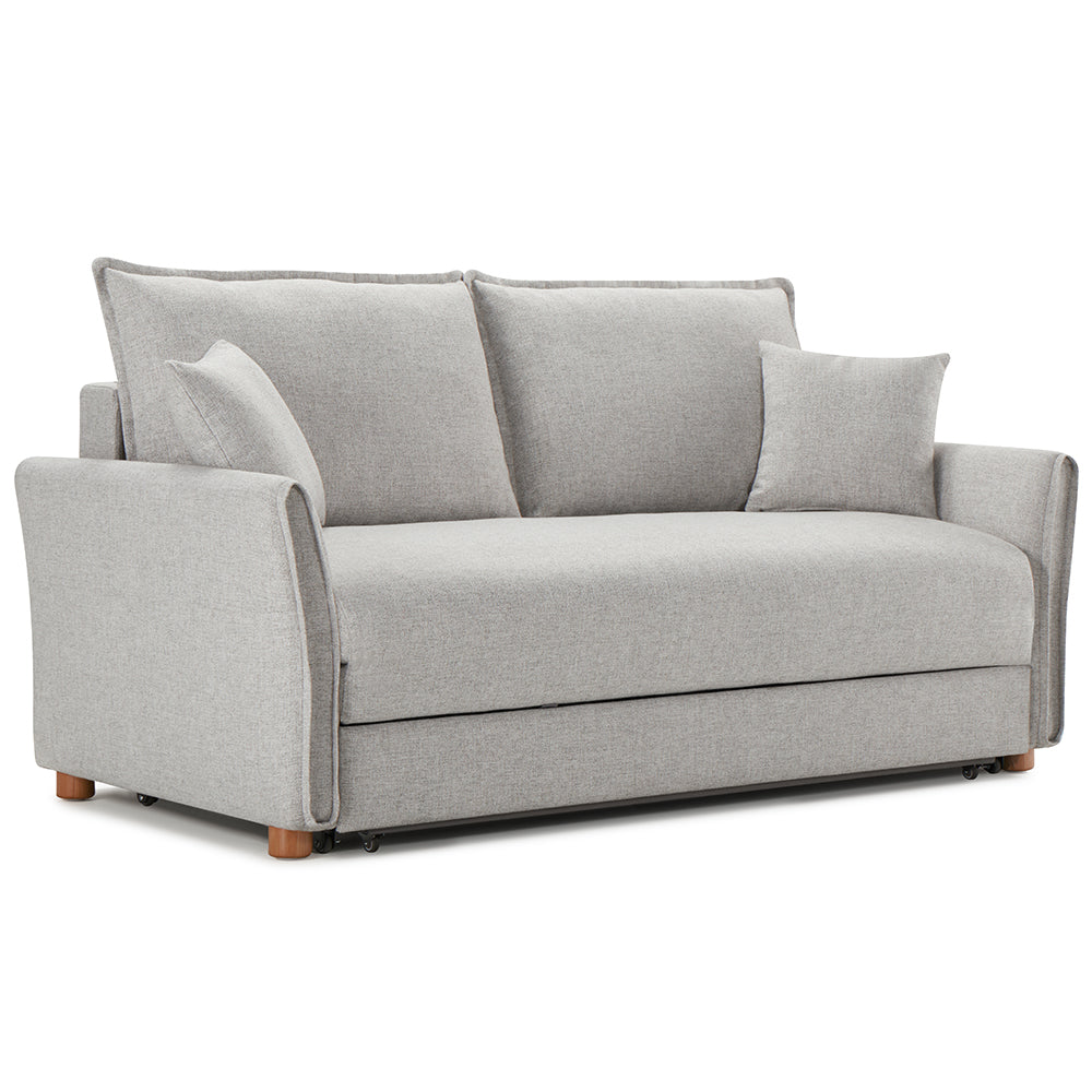 Oran Sofa w/Sleeper, Storage & 2 Pillows (Queen)