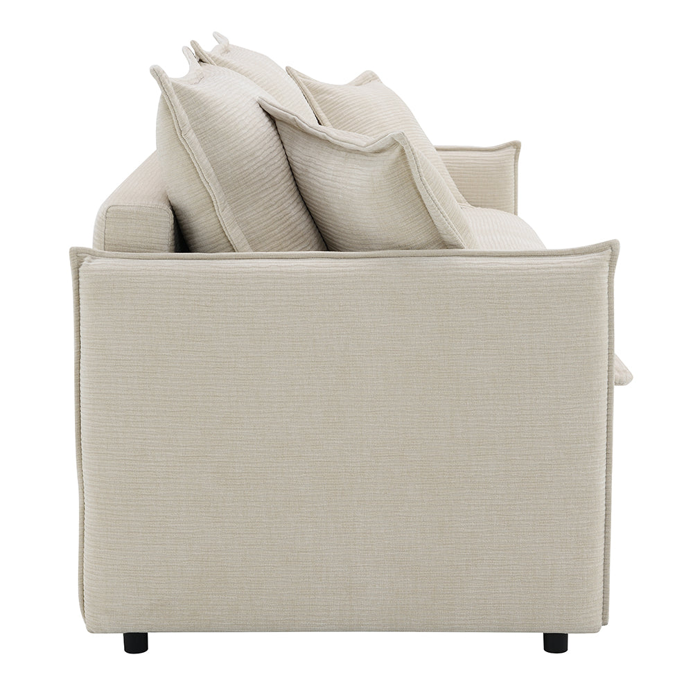 Elisea Sofa w/Sleeper & 2 Pillows (Full)