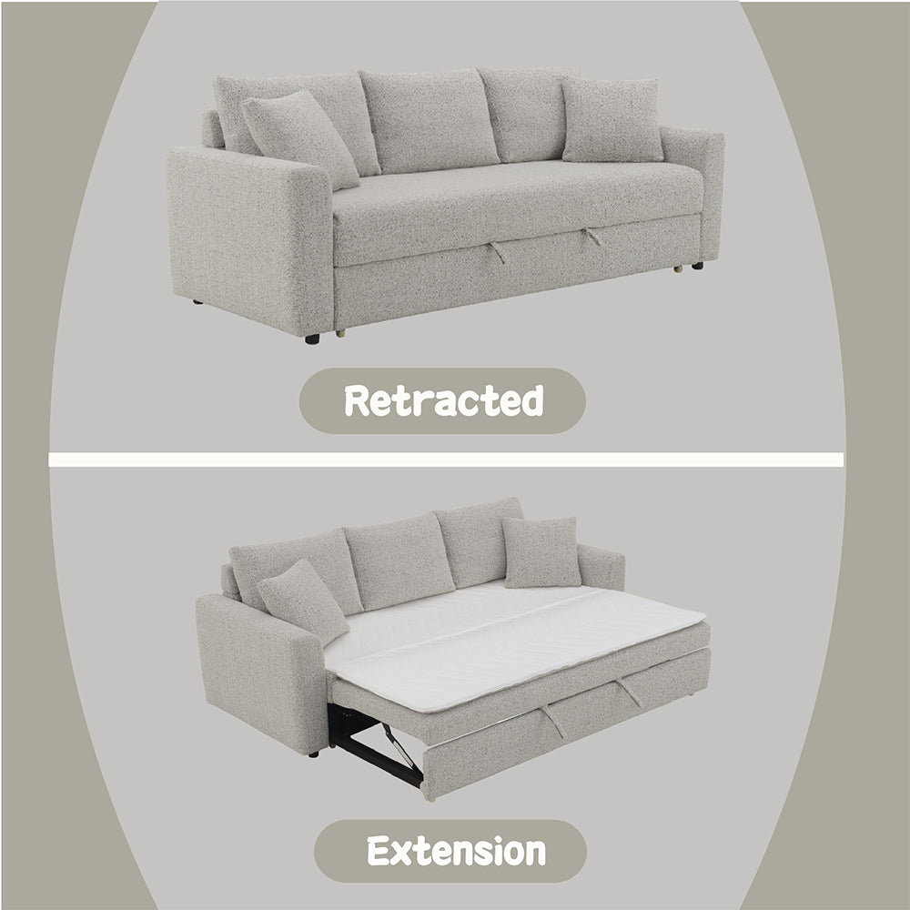 Connie Sofa w/Sleeper & 2 Pillows (Full)