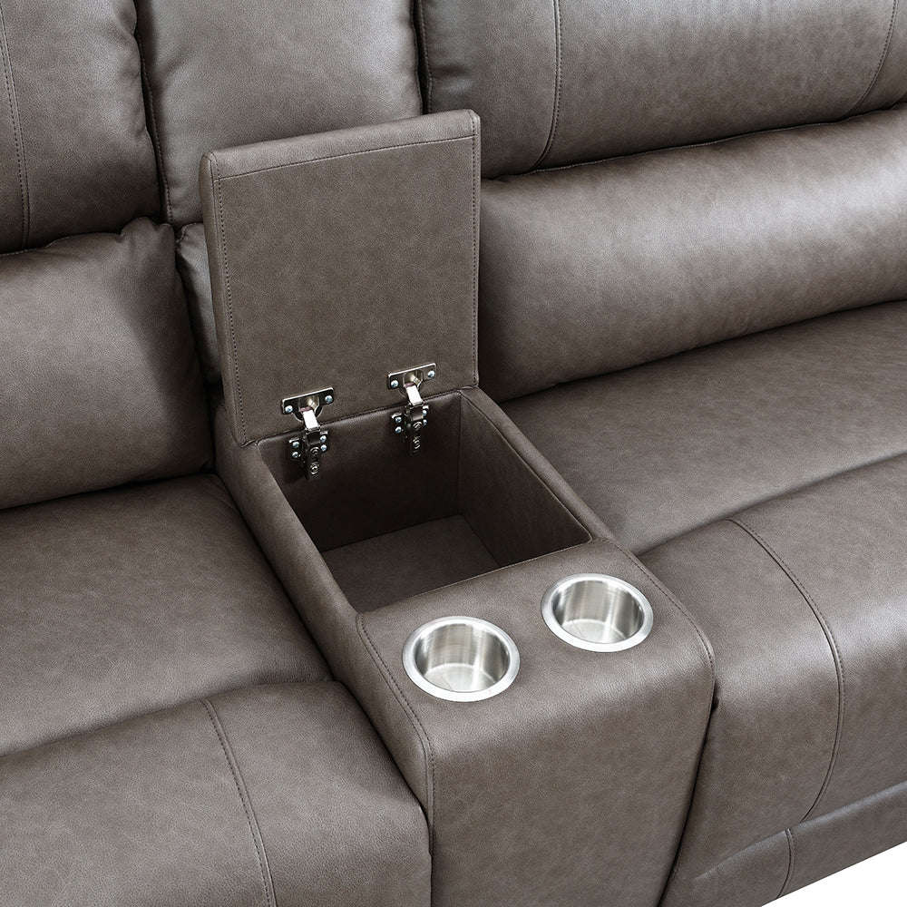 Kantu Power Motion Sectional Sofa w/USB Port