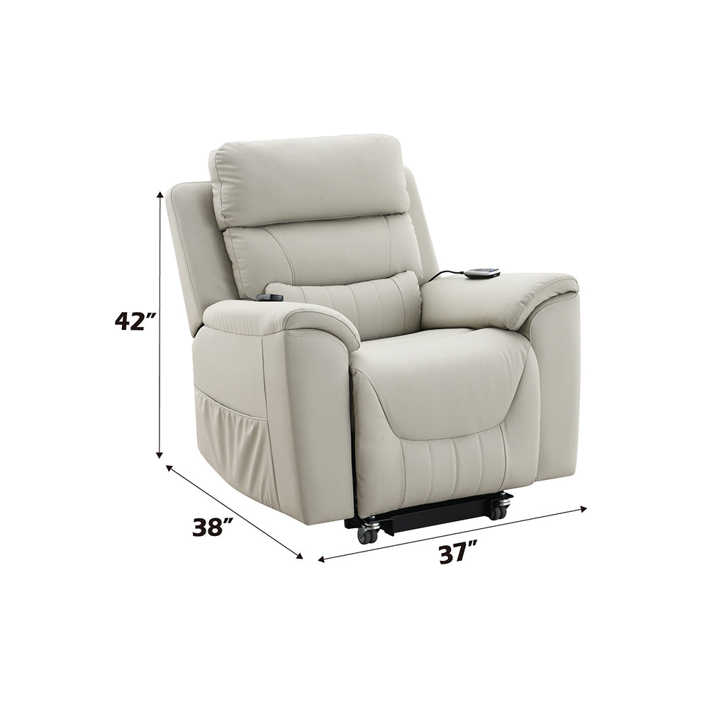 Marsha Power Recliner w/Lift, Heating & Massage