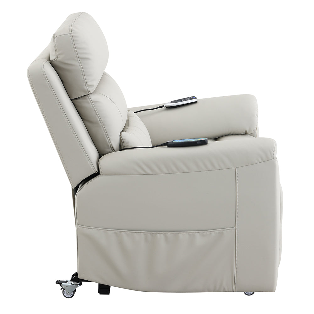 Marsha Power Recliner w/Lift, Heating & Massage
