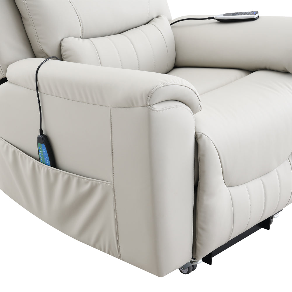 Marsha Power Recliner w/Lift, Heating & Massage