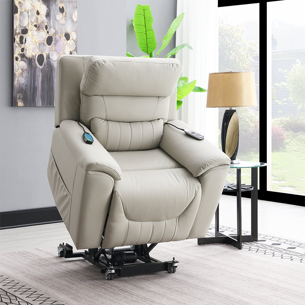 Marsha Power Recliner w/Lift, Heating & Massage