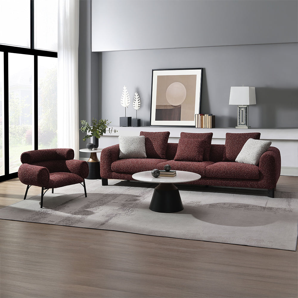 Mardi Sofa w/6 Pillows