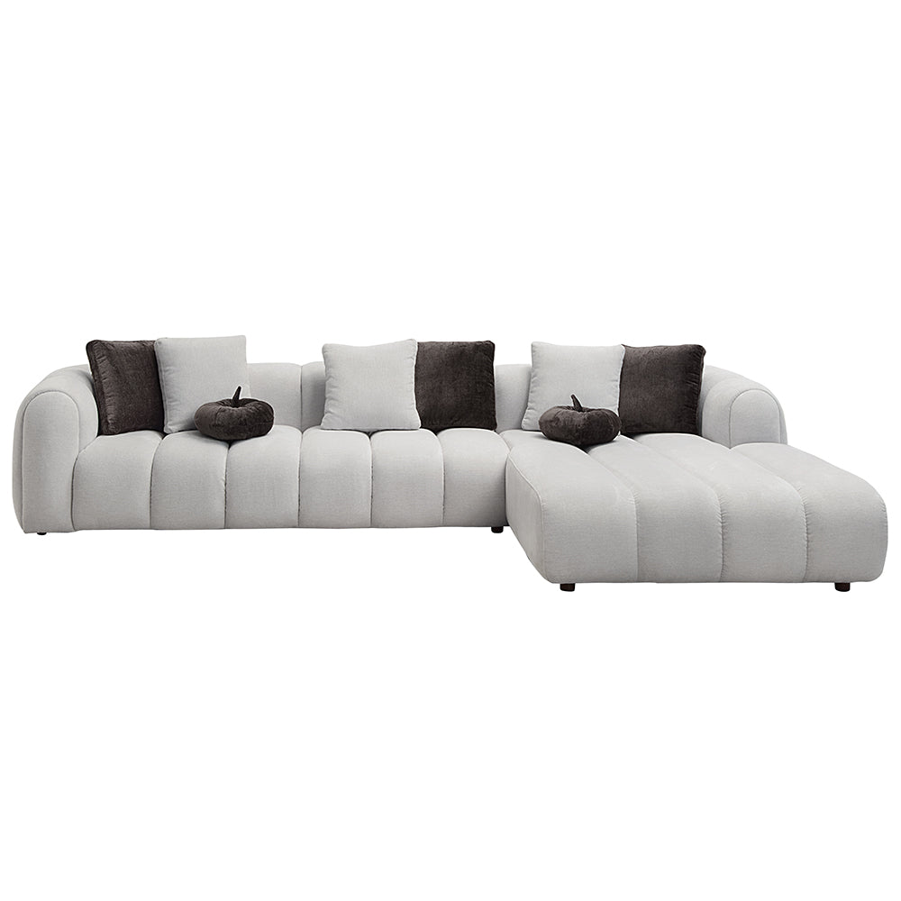 Manilla Sectional Sofa w/8 Pillows