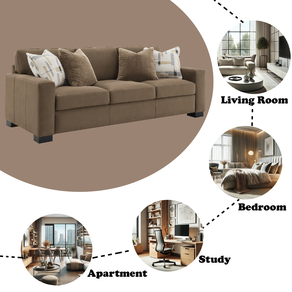 Darya Sofa w/4 Pillows