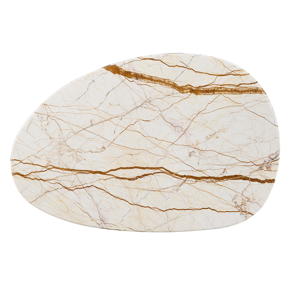 Haidar Coffee Table w/Natural Marble