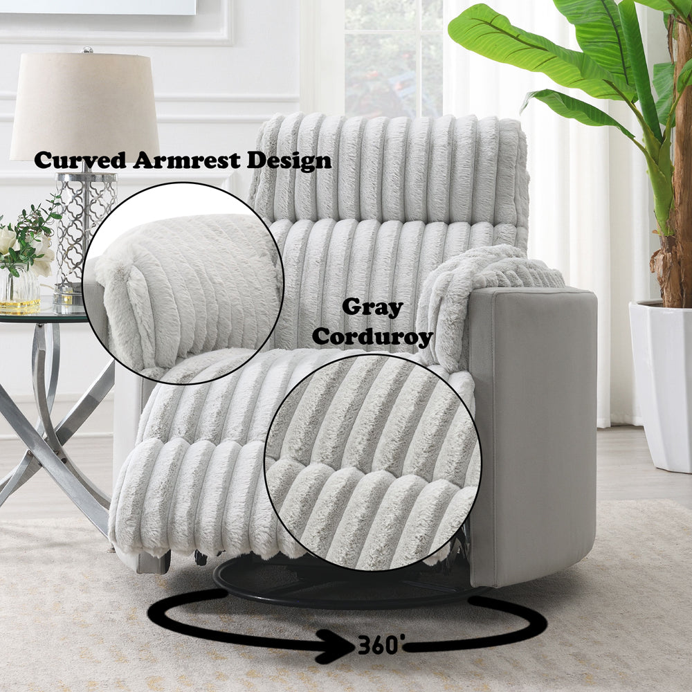 Emee Glider Recliner  W/Swivel